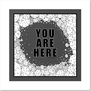 Covid: You Are Here Posters and Art
